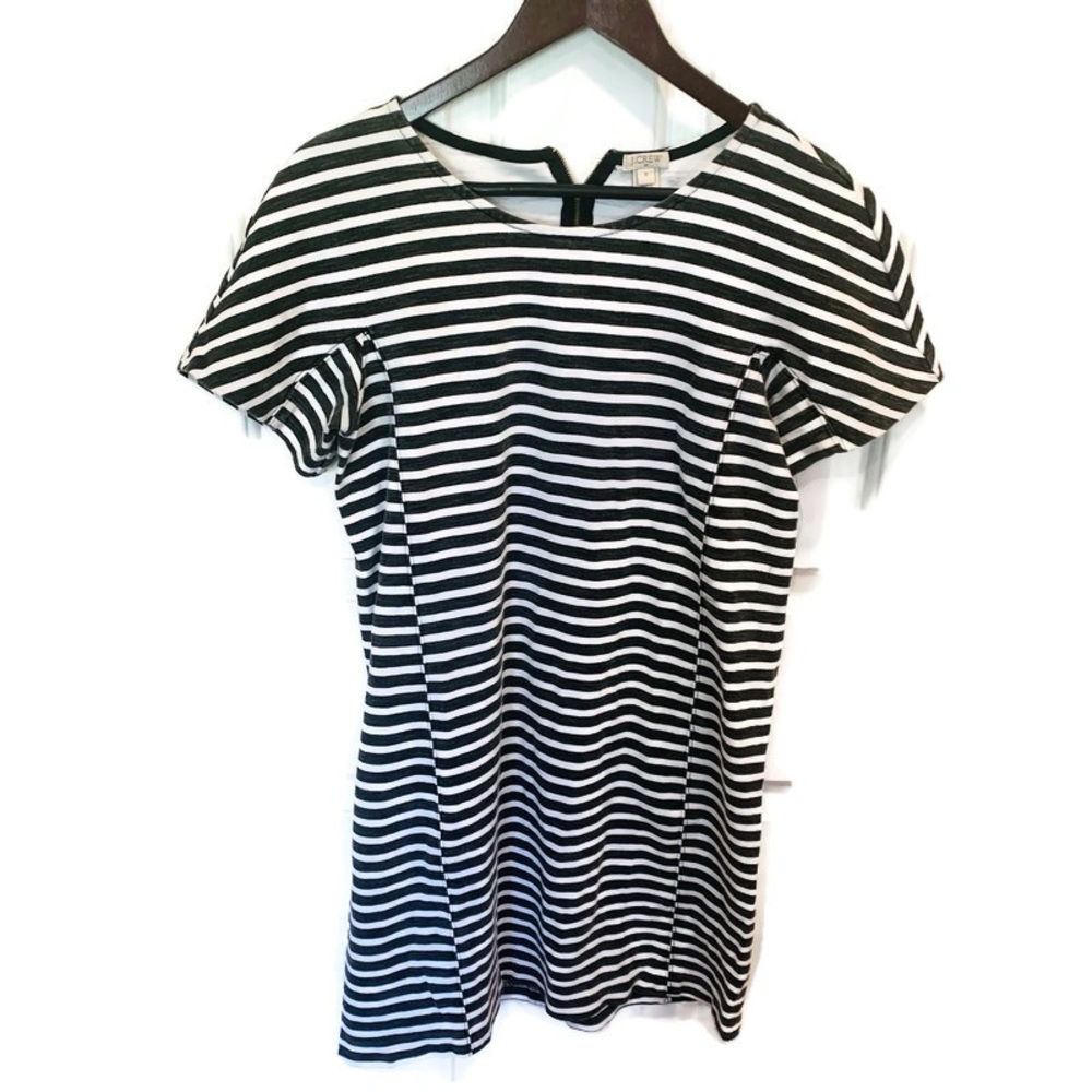 J Crew striped dress size medium